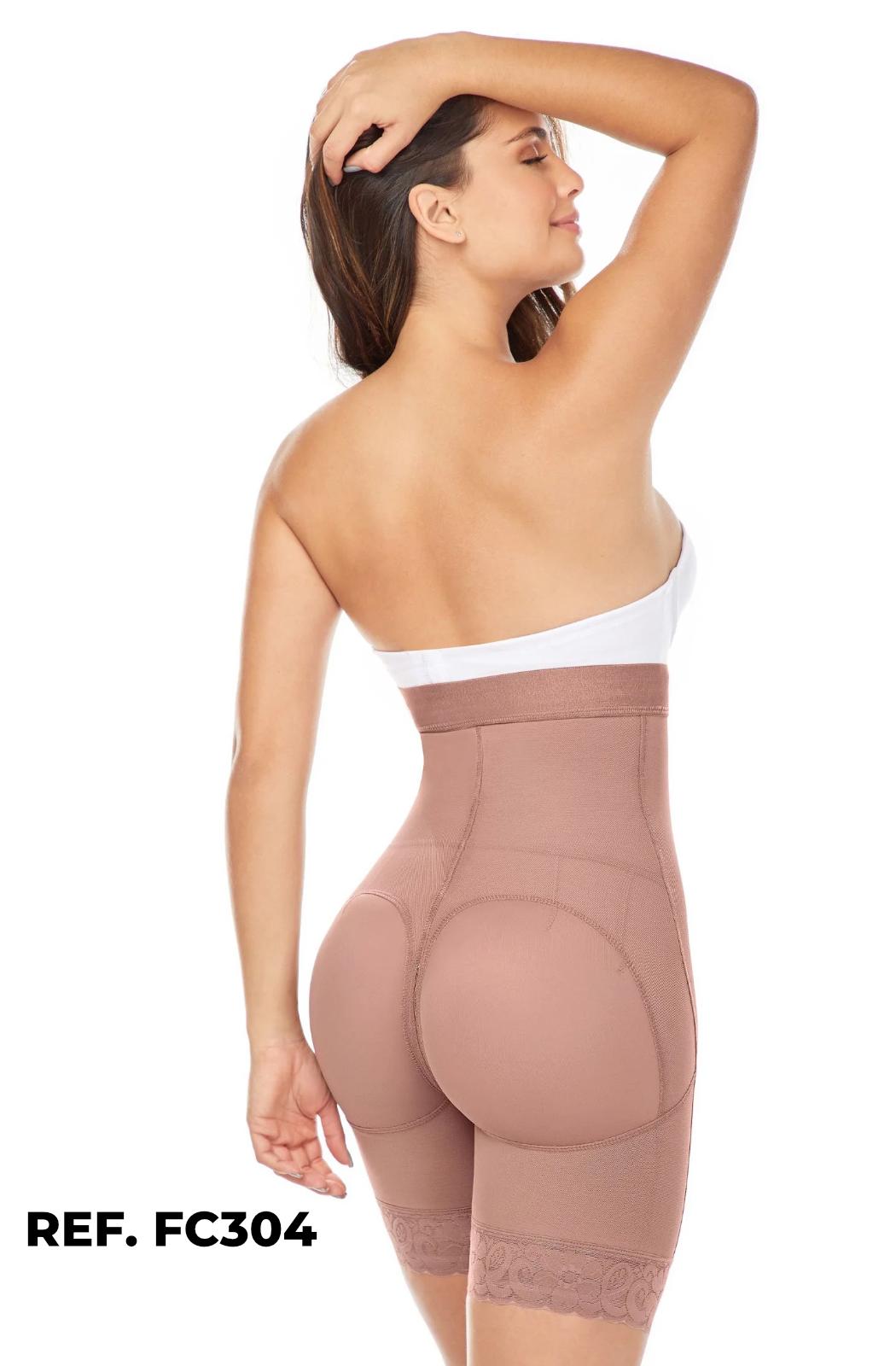 Gaine Courte BBL Taille Haute Remonte Fesses Usage Quotidien Post-Opératoire