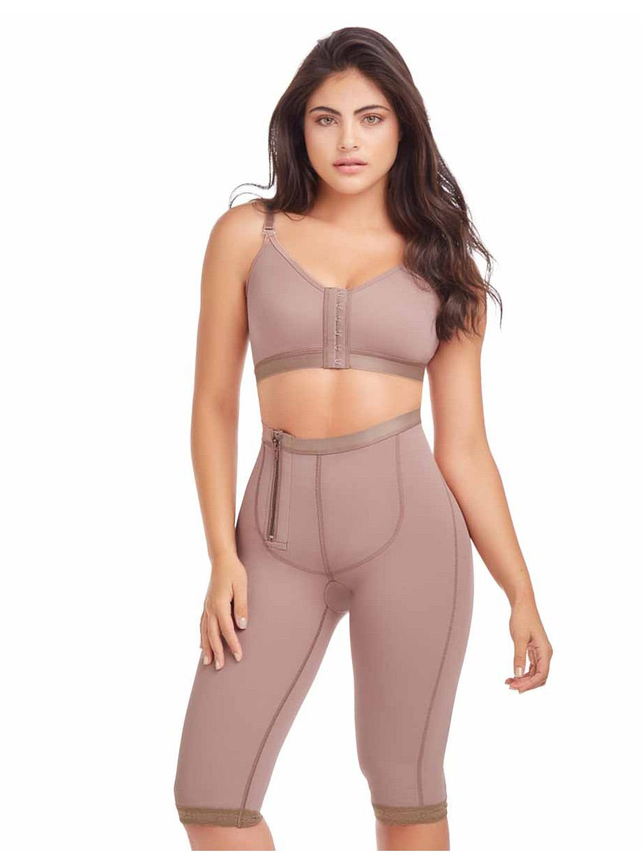 Gaine Capri 3/4 Post-Chirurgicale Jusqu'Au Genou