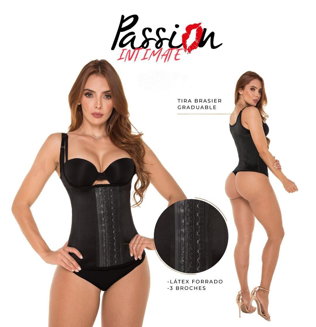 Ceinture Gilet En Latex Avec Fermeture À Crochet Réglable Et Ceinture Haute Compression