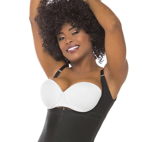 Body Salomé Cachetero À Bretelles 100% Colombien Avec Culotte En Dentelle Et Dos Haut