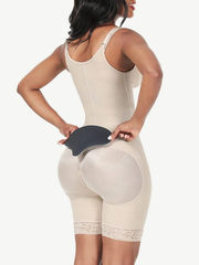 Planche abdominale lombaire beige avec rembourrage amovible pour soutien lombaire exceptionnel