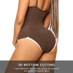Body Sans Couture Avec Bretelles Et Soutien Lombaire