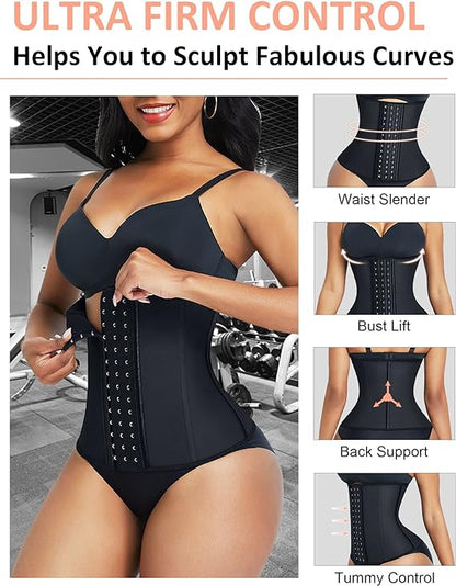 Gaine Ceinture Latex Sport Soutien Lombaire Et Réducteur De Taille