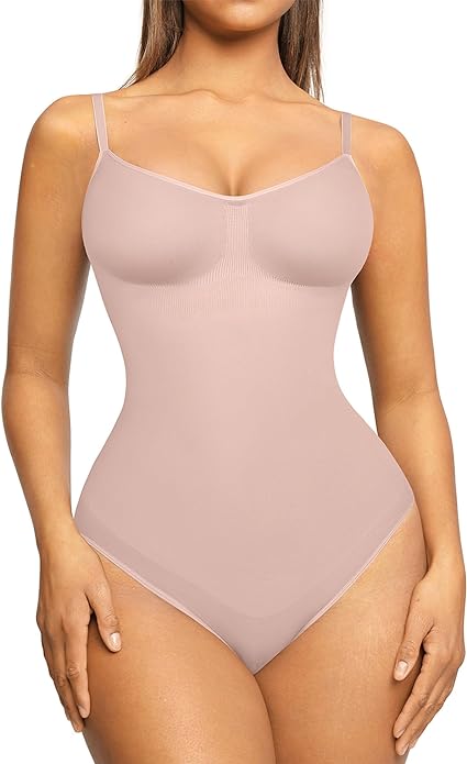 Body Sans Couture Avec Bretelles Et Soutien Lombaire