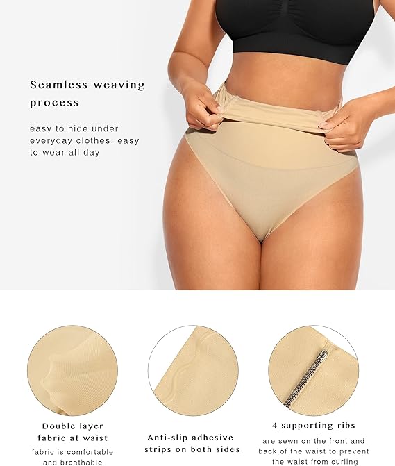 Gaine Tanga Réductrice Avec Contrôle Abdominal Lingerie Gainante