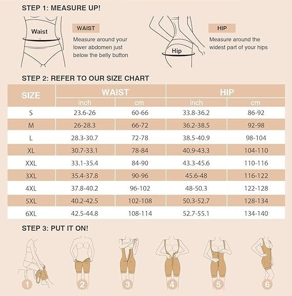 Gaine Courte Ajustable Avec Un Vrai Effet Push-Up