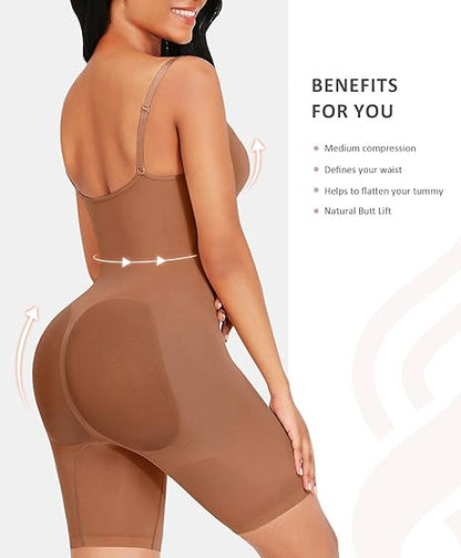 Body Short Invisible Sans Couture Sculpte Votre Corps Idéal Avec Des Robes