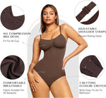 Body Sans Couture Avec Bretelles Et Soutien Lombaire