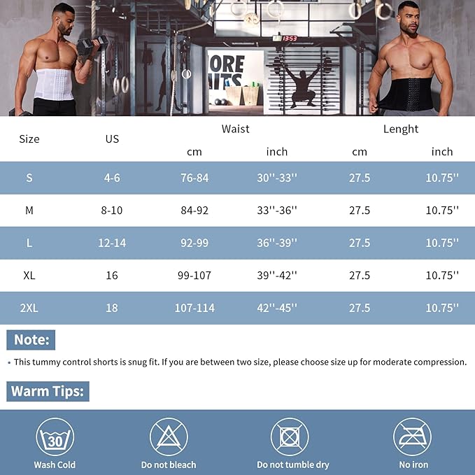 Ceinture de compression ferme pour homme, idéale pour le fitness et la salle de sport