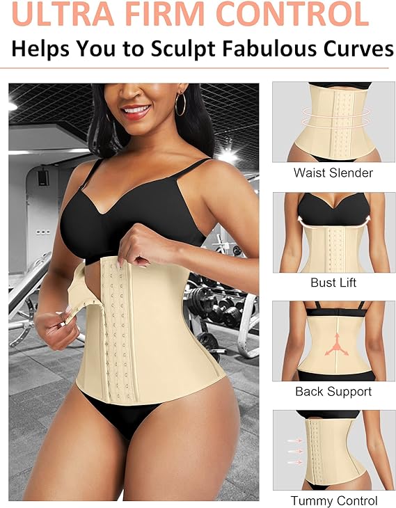 Gaine Ceinture Latex Sport Soutien Lombaire Et Réducteur De Taille