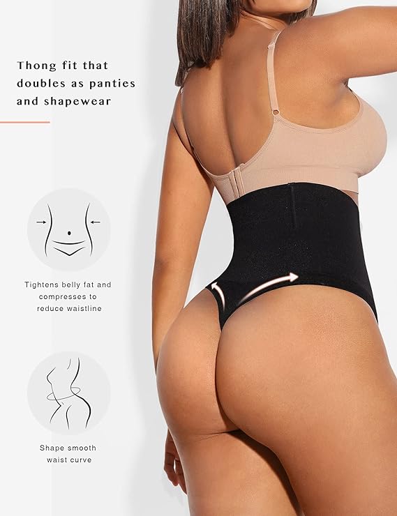 Gaine Tanga Réductrice Avec Contrôle Abdominal Lingerie Gainante