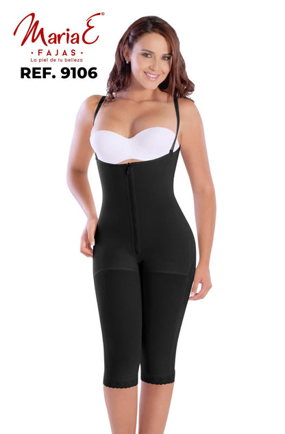 Gaine Colombienne Sans Manches Style Capri Avec Fermeture Éclair Sur Le Devant Maria E