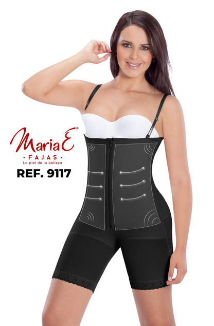 Gaine Haute Compression Avec Latex Sur Le Devant Marie E