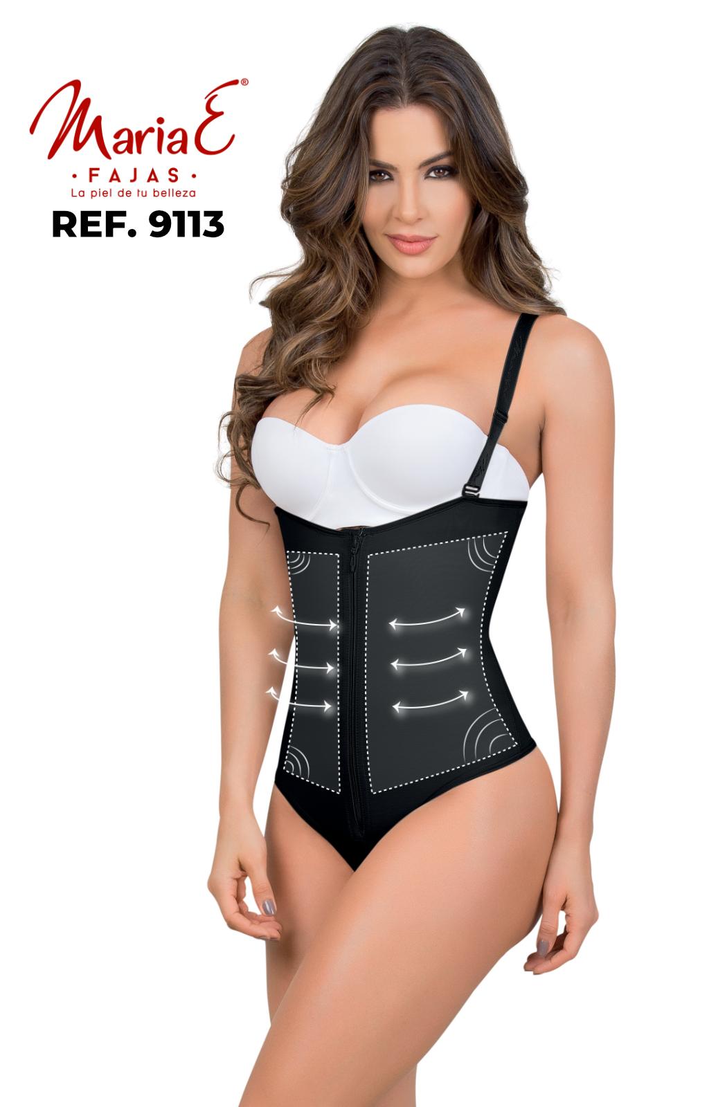 Gaine Tanga En Latex Avec Fermeture Éclair Et Bretelles Amovibles