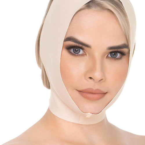 Gaine Mentonnière Double Menton Bichectomie Mentoplastie Maria E