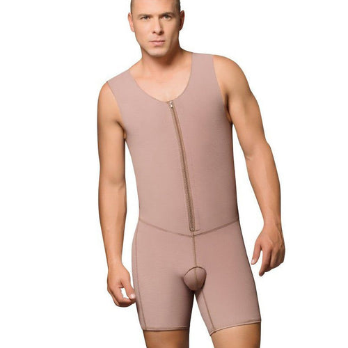 Body Shaper Gaine Haute Compression Pour Homme Fajate Colombienne Post Op et Dos