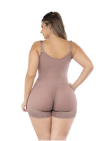 Gaine Colombienne À Bretelles Sans Soutien-Gorge Dos Moyen Rehausseur De Fesses