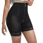 Short Sablier Taille Haute Ajustable Avec Double Fermeture Post-Chirurgical