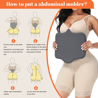 Planche abdominale post-opératoire noire réglable de haute qualité