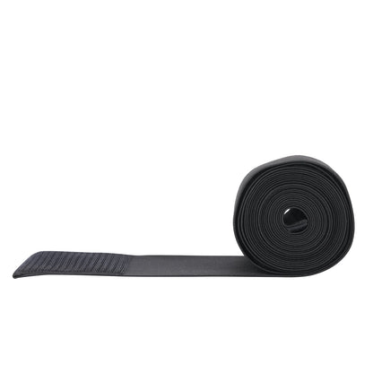 Bande De Compression Abdominale En Latex Noir