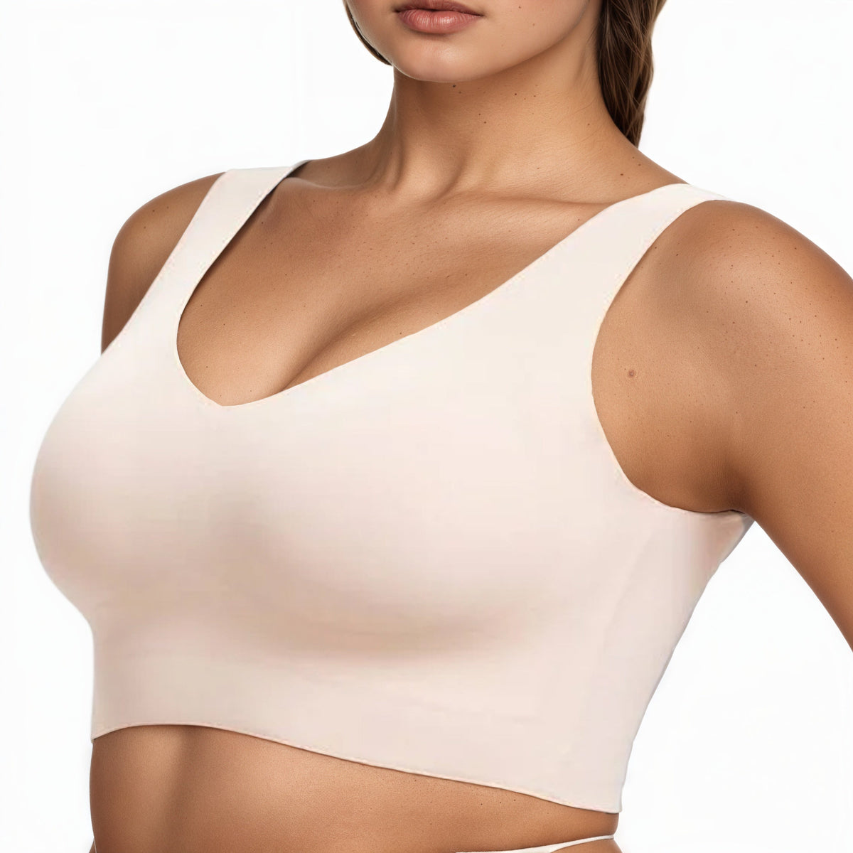 Soutien-Gorge Réducteur De Rouleau Dorsal Sans Couture Confortable