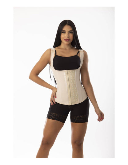 Gaine Gilet Latex Pitbull avec 3 Niveaux de Fermeture