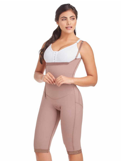 Gaine Dos Haut Avec Fermeture Latérale Bretelles Et Renforcement Des Fessiers