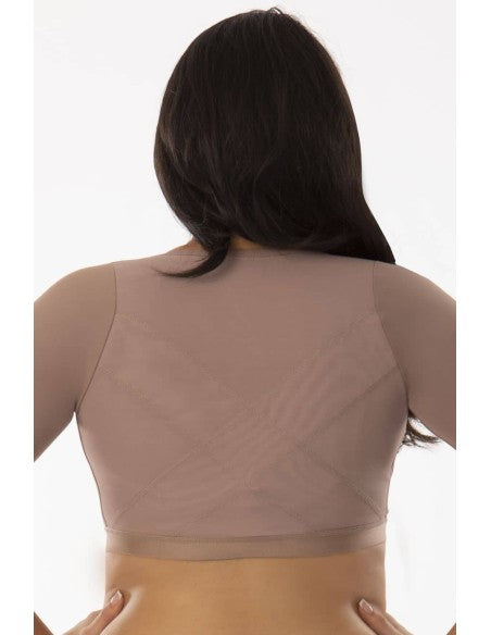 Gilet Post-Opératoire Avec Manches Modelage Des Bras Rouleaux