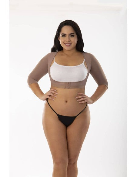 Gilet Post-Opératoire Avec Manches Modelage Des Bras Rouleaux