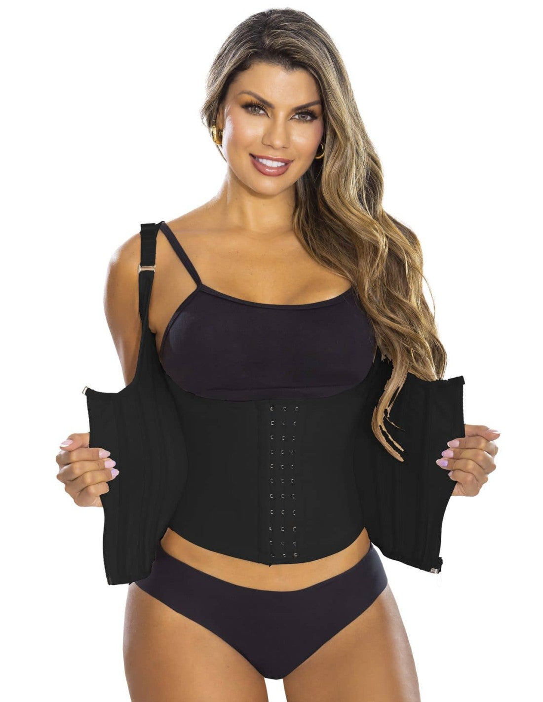 Gaine Gilet Colombienne Hourglass Sablier Taille De Guêpe Pitbull