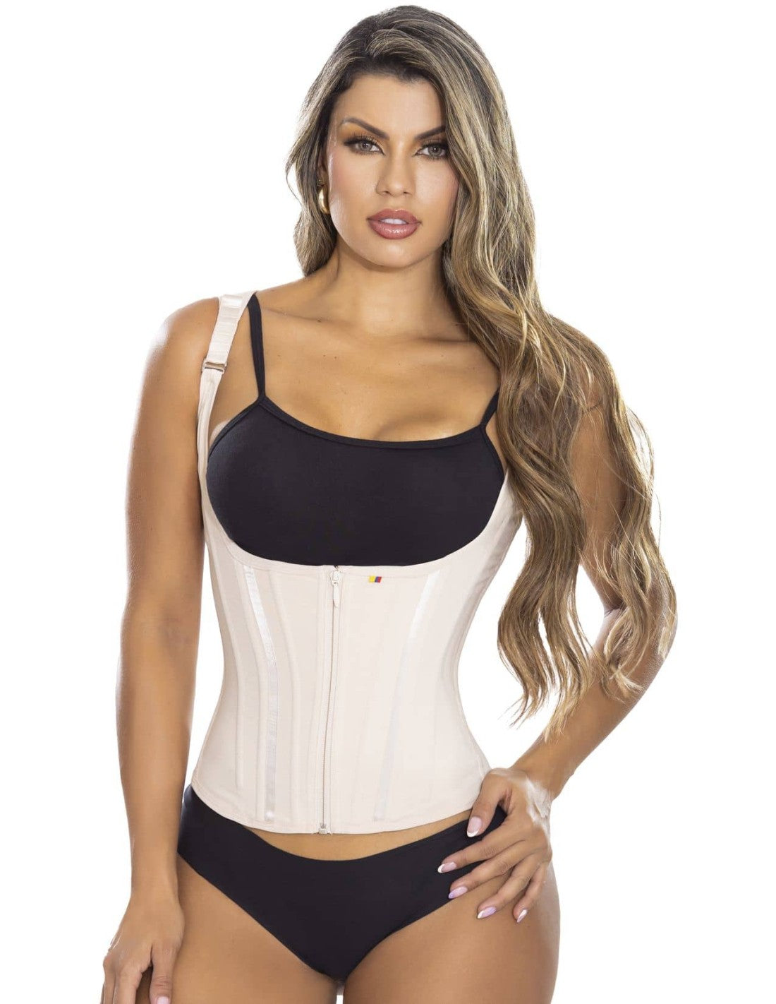 Gaine Gilet Colombienne Hourglass Sablier Taille De Guêpe Pitbull