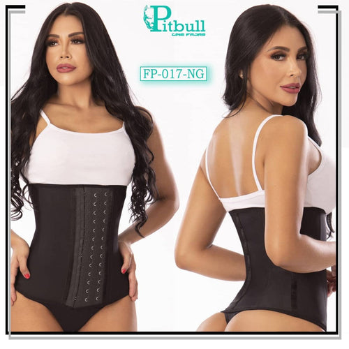 Gaine Ceinture Amincissante Colombienne En Latex Avec Agrafes sur 3 Niveaux