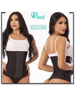 Gaine Ceinture Amincissante Colombienne En Latex Avec Agrafes sur 3 Niveaux