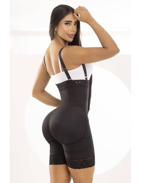 Gaine Colombienne En Latex Avec Sangles Réglables Pour Un Usage Quotidien