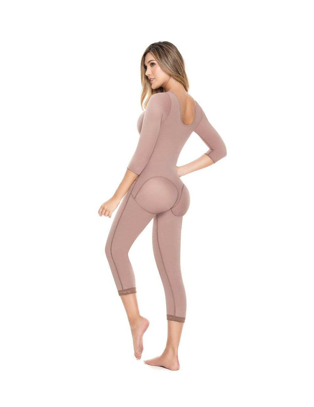 Gaine Combinaison Complète Manche Longues Avec Soutien-Gorge Fajate