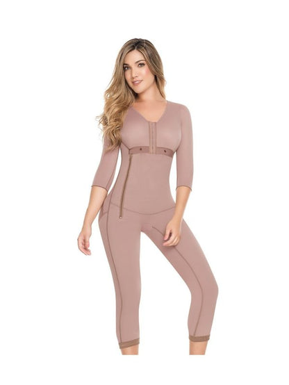 Gaine Combinaison Complète Manche Longues Avec Soutien-Gorge Fajate