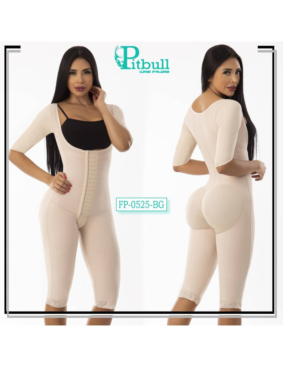 Gaine Réductrice Colombienne Marque Pitbull Liposculpture Postopératoire Hourglass