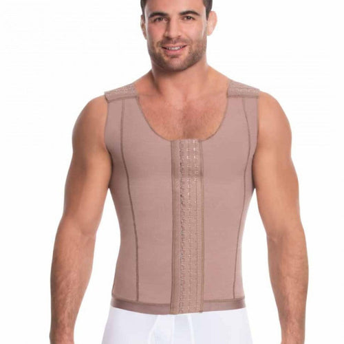 Gilet Gainant Correcteur de Posture Haute Compression Pour Homme