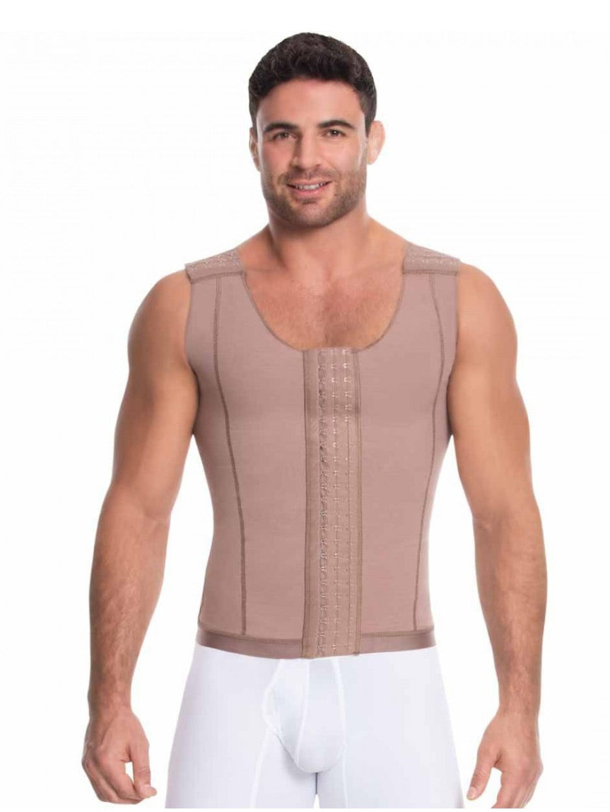 Gilet Gainant Correcteur de Posture Haute Compression Pour Homme