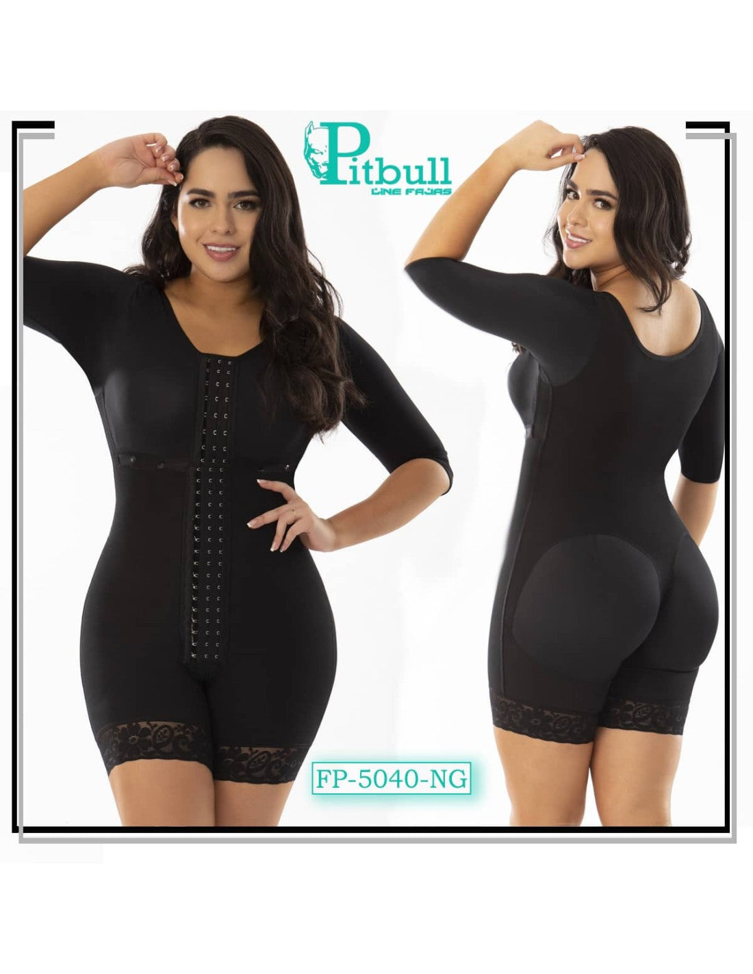 Gaine Combinaison Réductrice Post-Opératoire Avec Manches Et Soutien Gorge