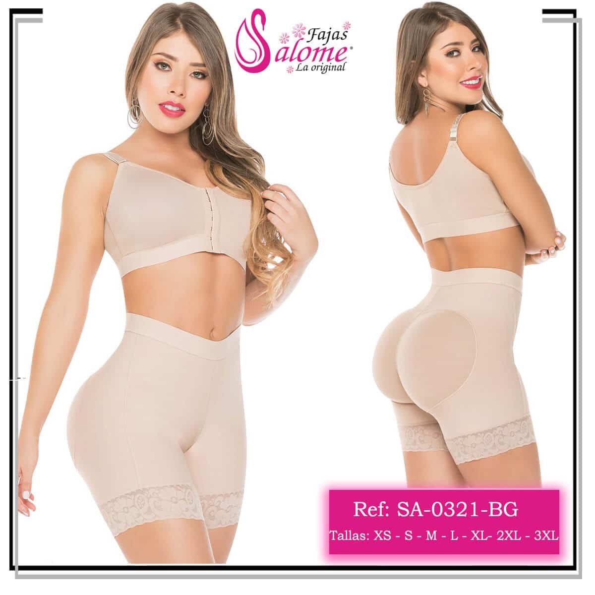 Gaine Courte Colombienne Salomé Pour Le Lifting Des Fesses