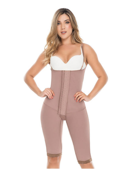 Gaine Colombienne À Dos Haut Avec Bretelles Réglables Et Rehaussement Des Fesses