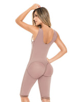 Gaine Colombienne À Dos Haut Avec Bretelles Réglables Et Rehaussement Des Fesses