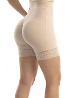 Gaine Short Remonte Fesses Avec Rangées De Crochets Effet Push-Up