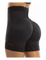 Gaine Short Remonte Fesses Avec Rangées De Crochets Effet Push-Up