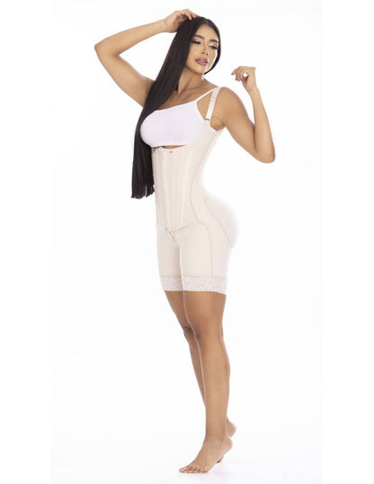 Gaine Colombienne Double Fermeture Post-Chirurgie Post-Partum Usage Quotidien