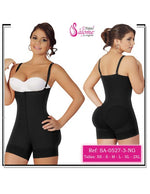 Gaine Shorty De Haute Compression Post-Chirurgicale Avec Bretelles Amovibles