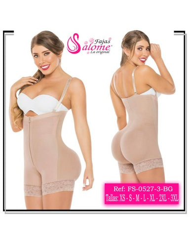 Gaine Shorty De Haute Compression Post-Chirurgicale Avec Bretelles Amovibles