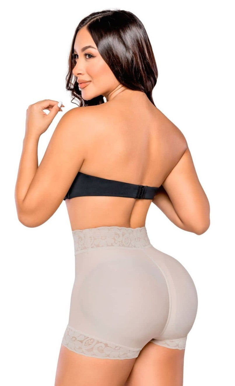 Gaine Short Colombienne Avec Coutures Invisibles Effet Push-Up Stagmi