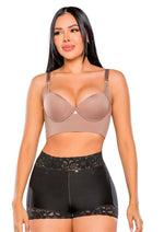 Gaine Short Colombienne Avec Coutures Invisibles Effet Push-Up Stagmi